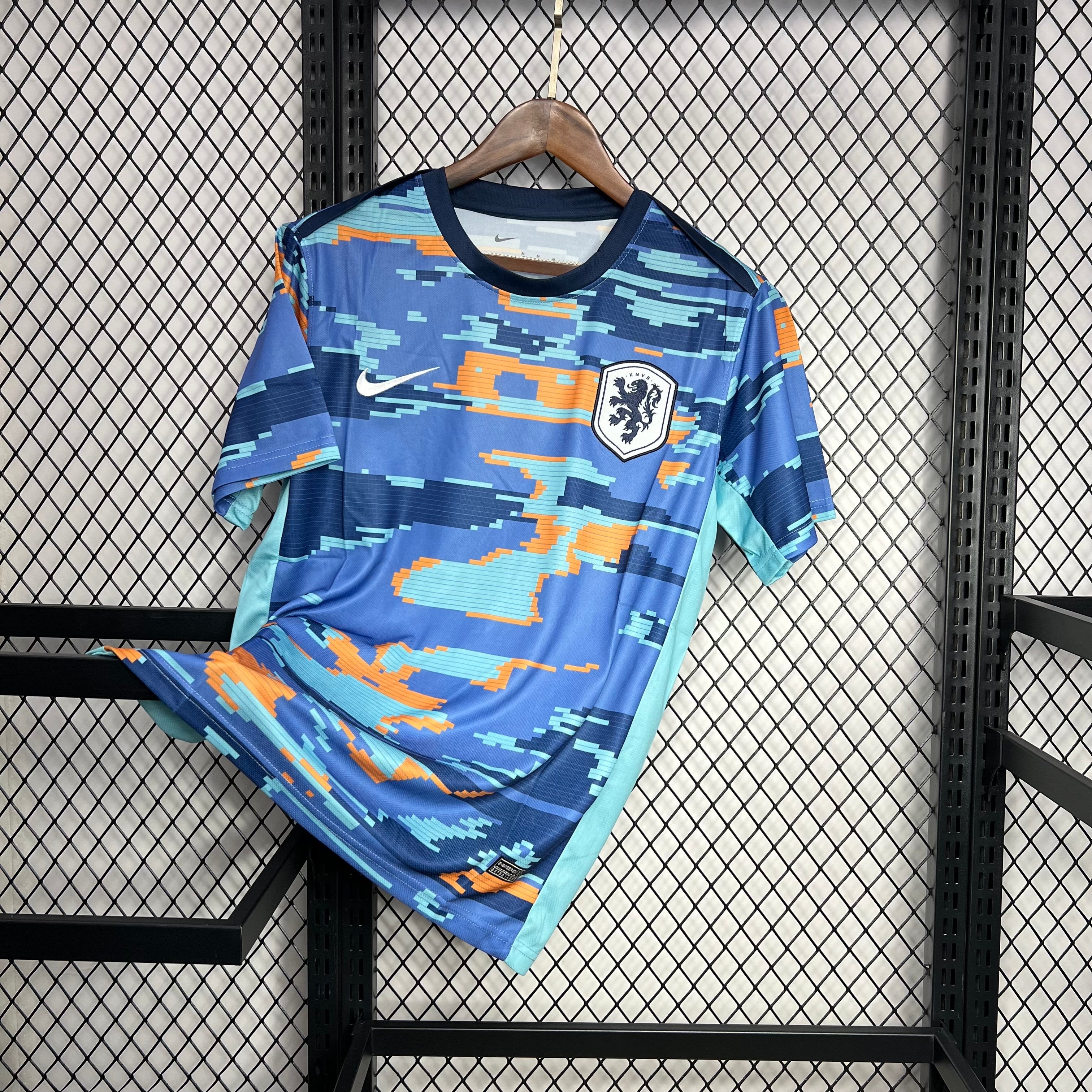 Netherlands 2024 Euro Pre-match Training Uniform Jersey
