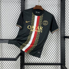 Paris Saint-Germain 2025-26 Black and Gold EditionJersey