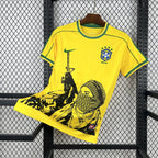 Brazil x Soldier 1998 Home Jersey