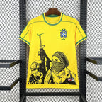 Brazil x Soldier 1998 Home Jersey