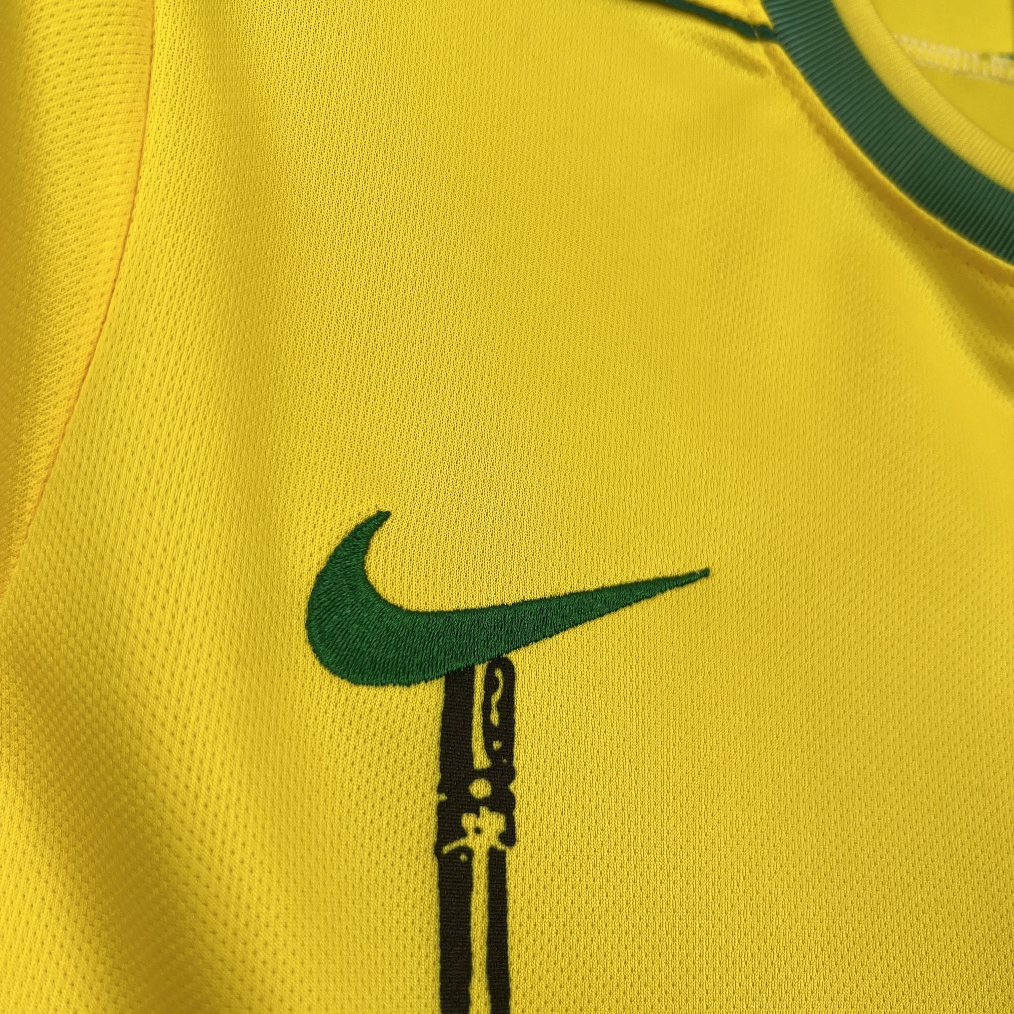 Brazil x Soldier 1998 Home Jersey