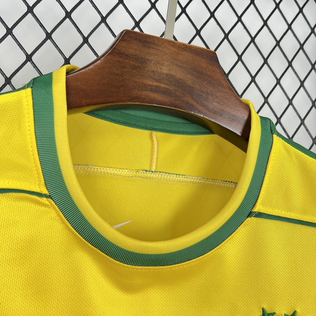 Brazil x Soldier 1998 Home Jersey