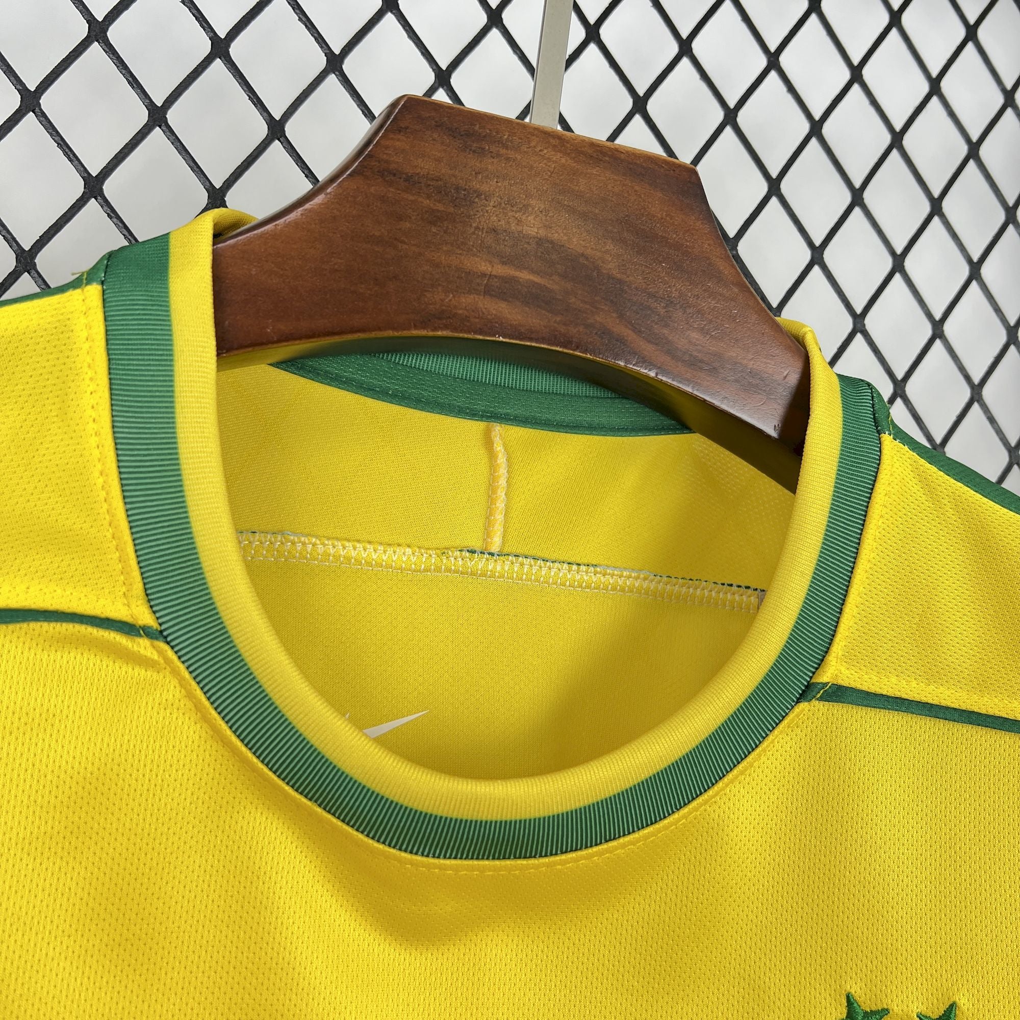 Brazil x Soldier 1998 Home Jersey