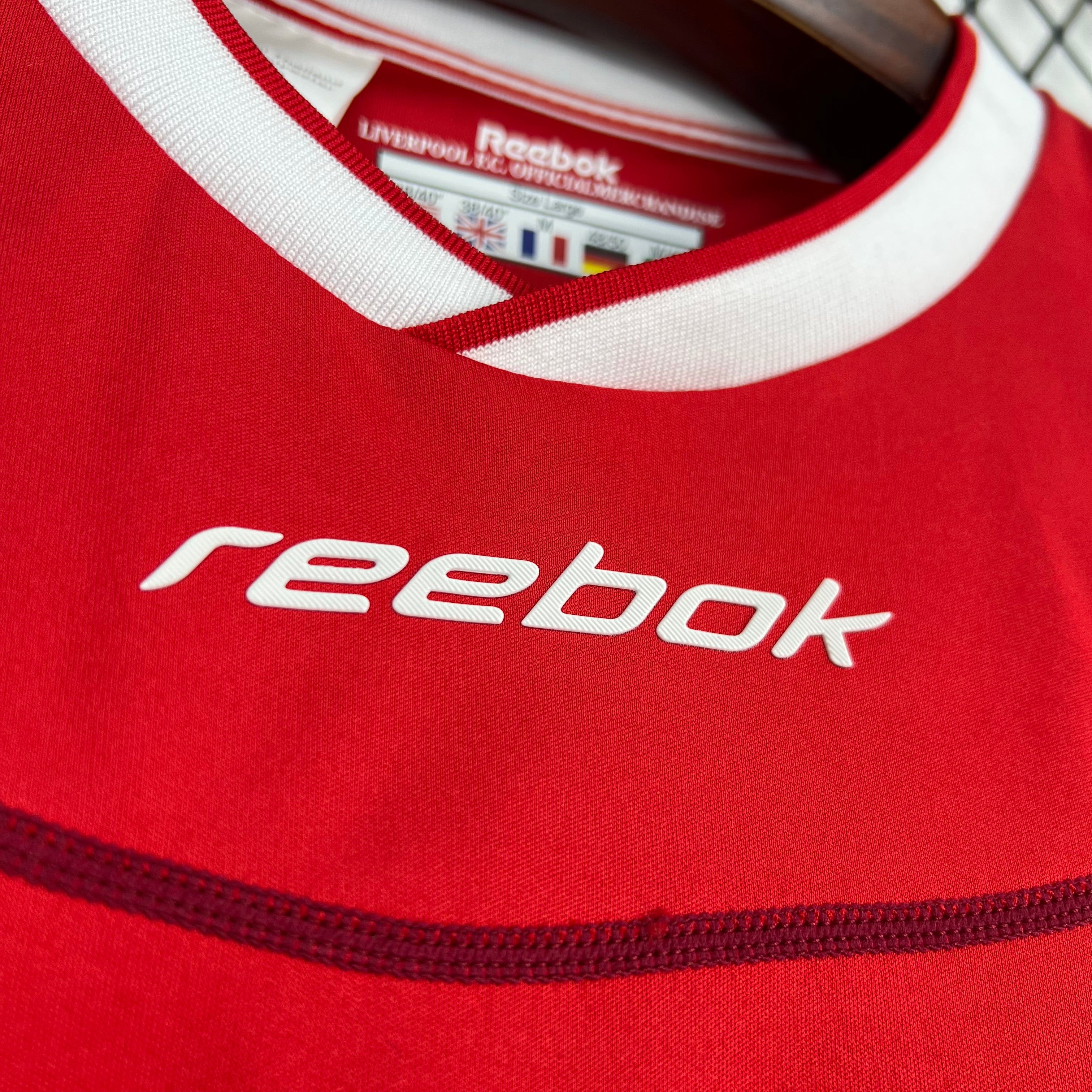 Retro Liverpool 2002/04 Home Long Sleeve Jersey