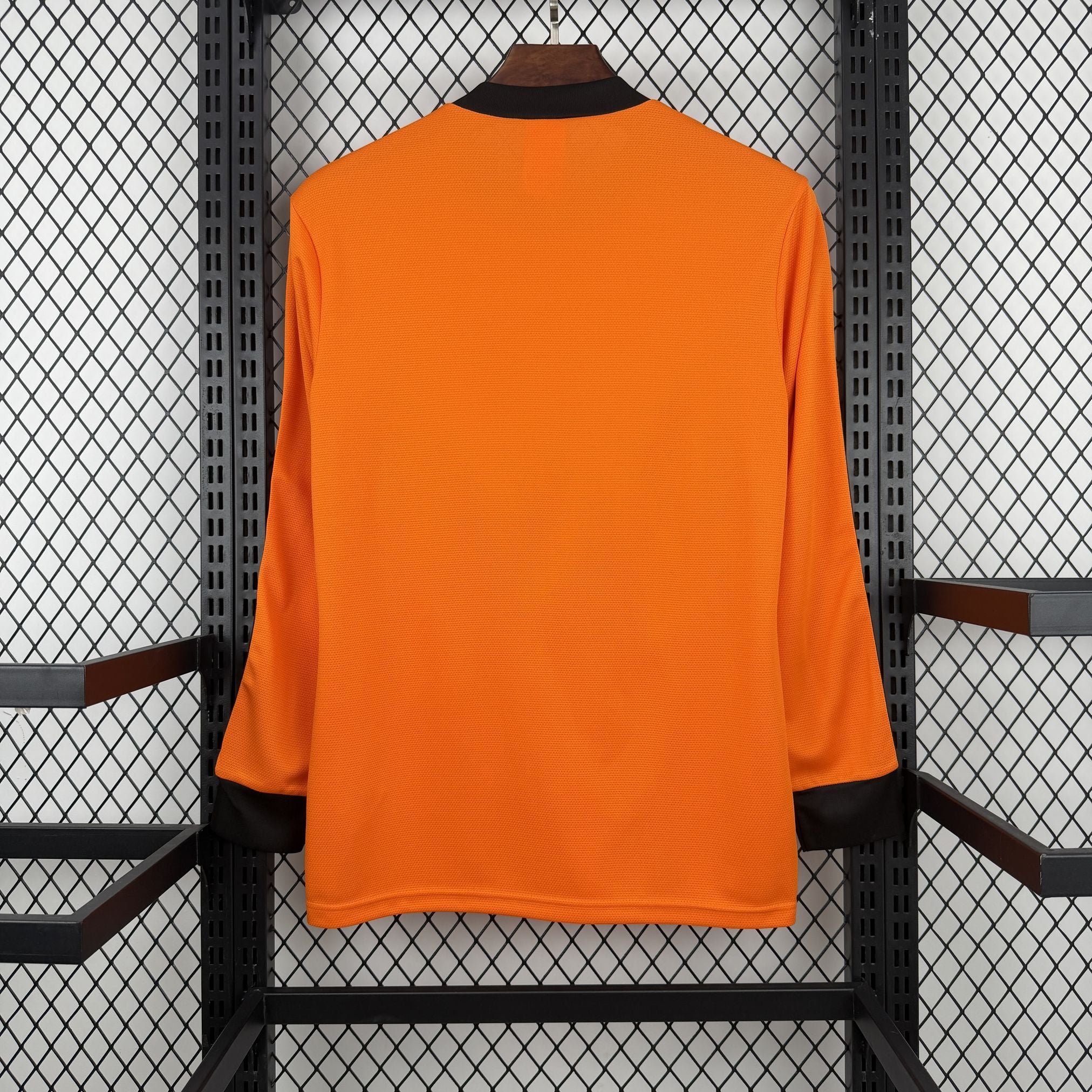 Retro Netherlands 1980 Home Long Sleeve Jersey