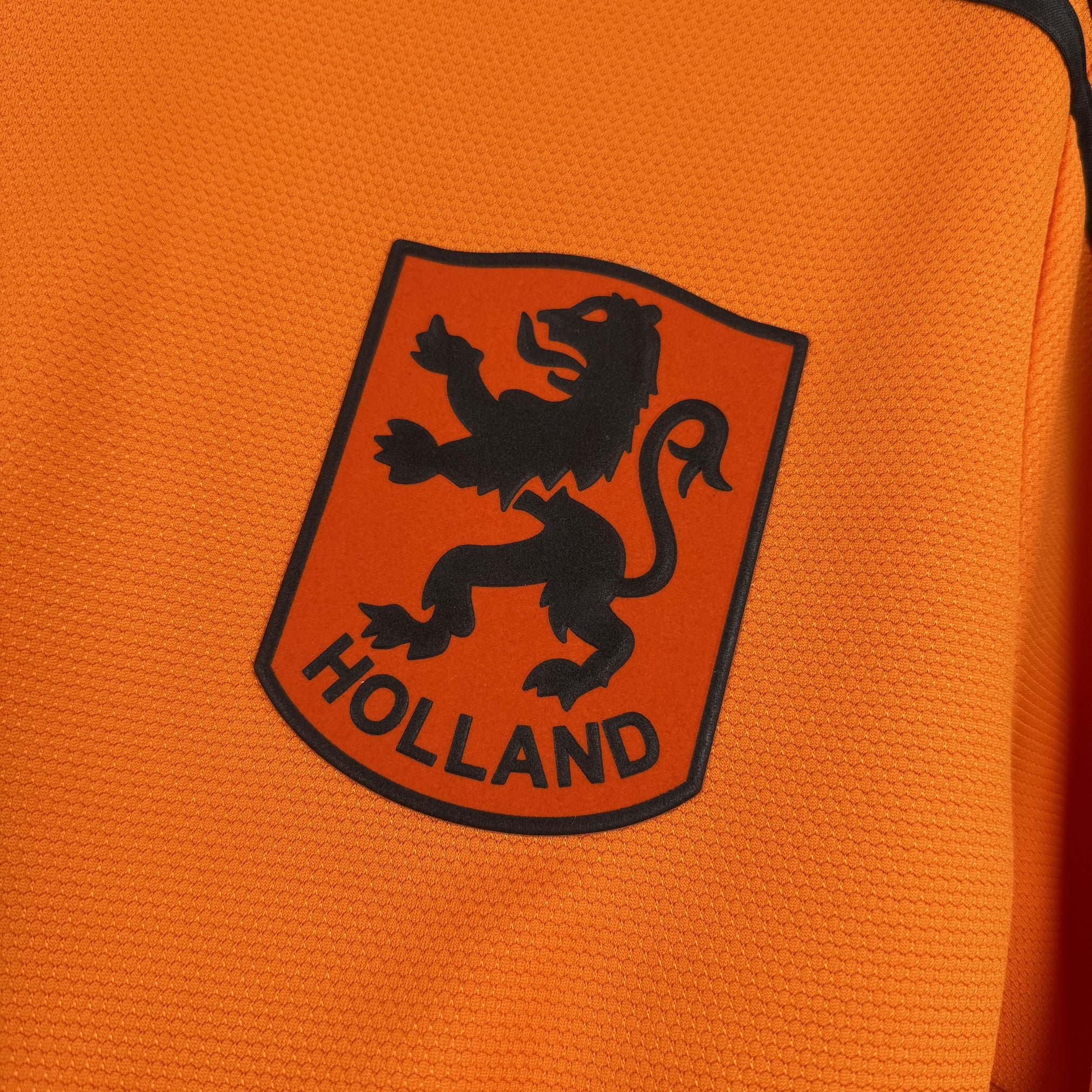 Retro Netherlands 1980 Home Long Sleeve Jersey