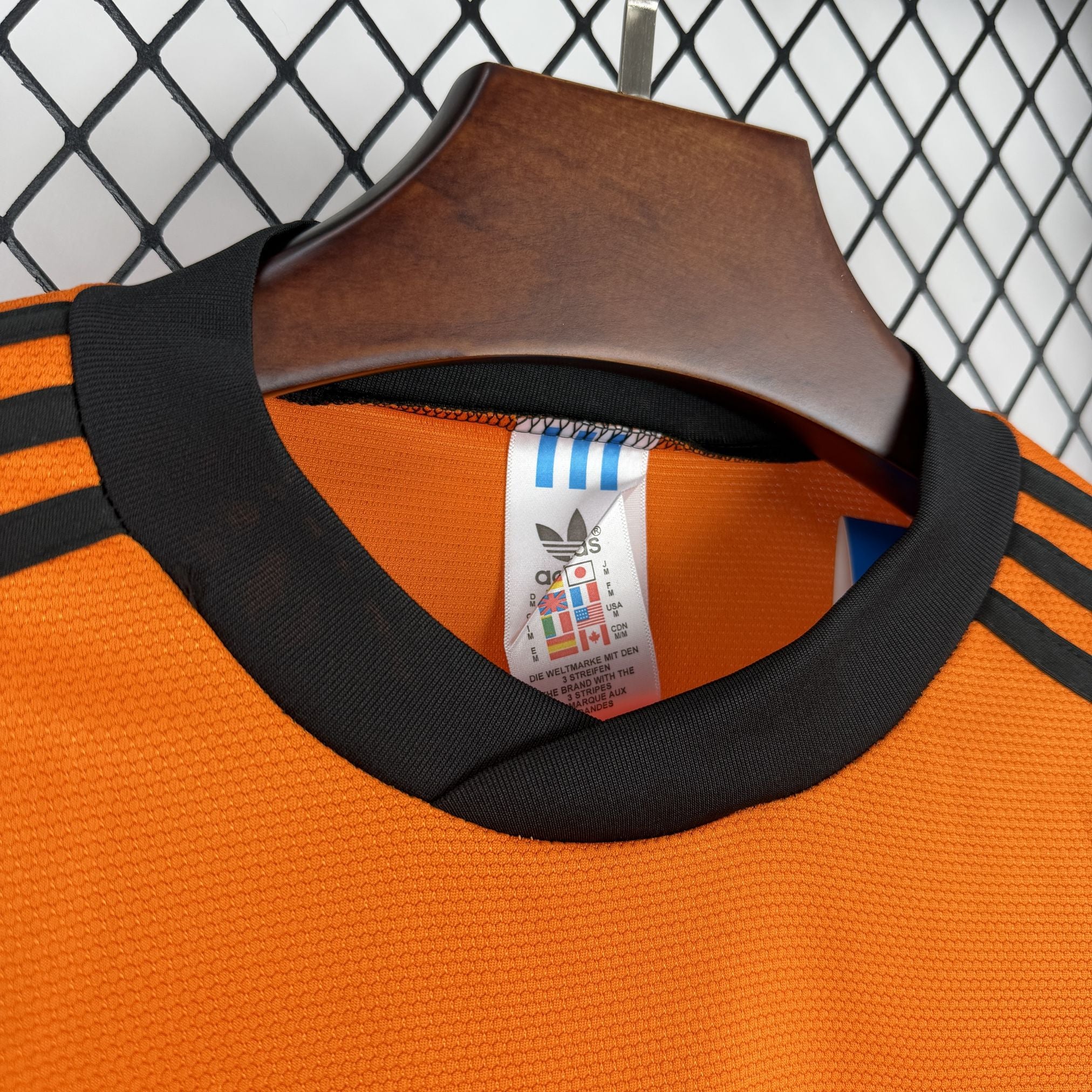 Retro Netherlands 1980 Home Long Sleeve Jersey