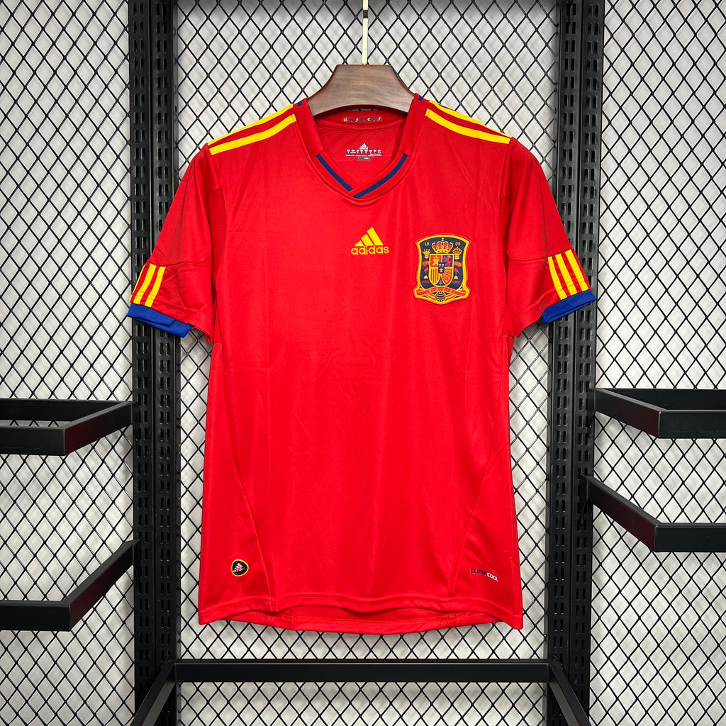 Spain 2010 Home Retro Jersey