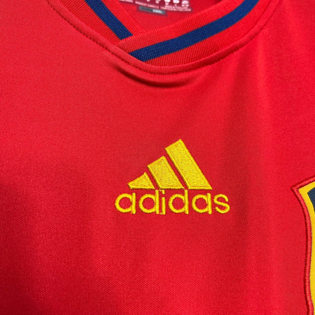 Spain 2010 Home Retro Jersey
