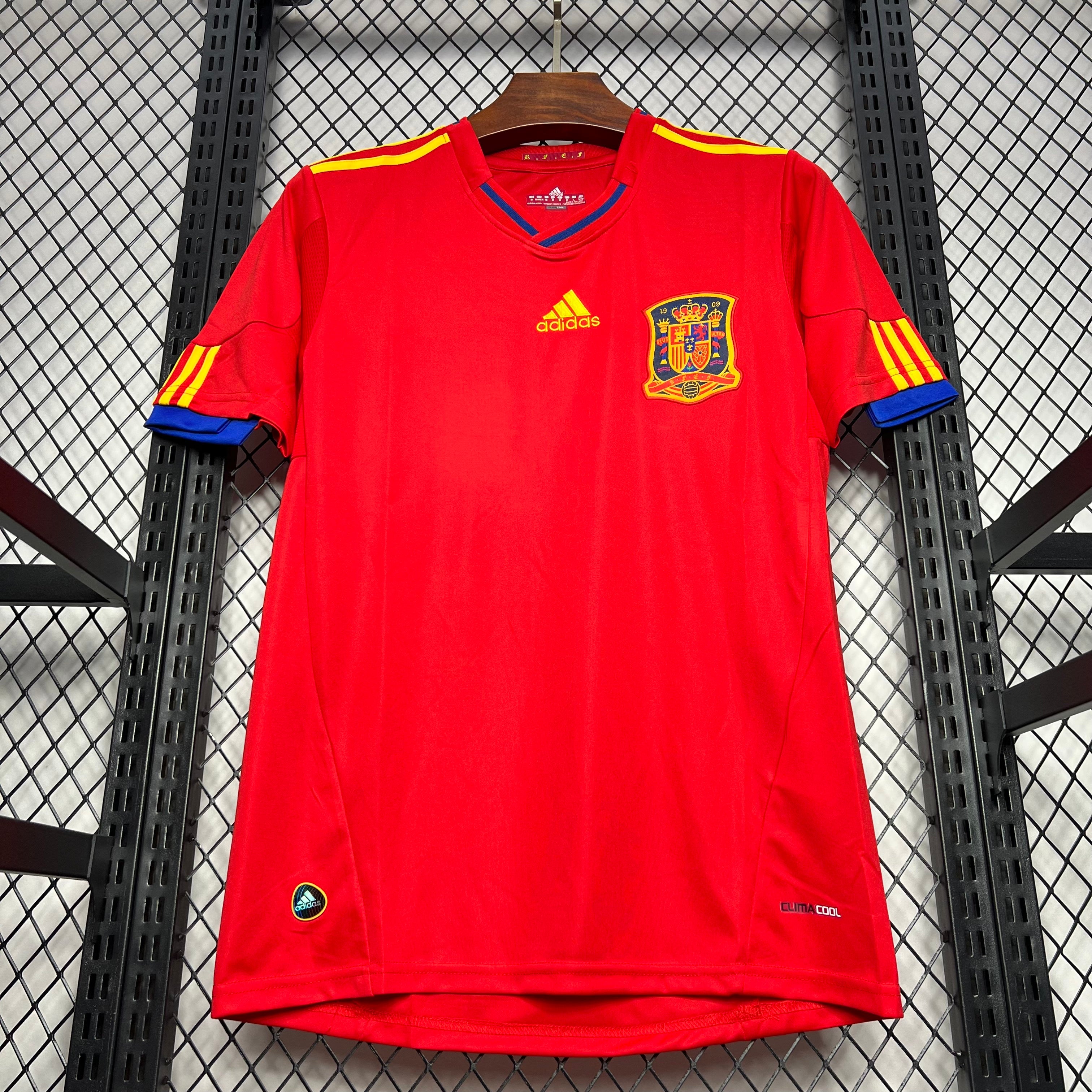Spain 2010 Home Retro Jersey