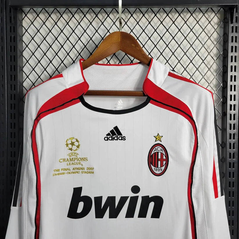 AC Milan 2006/07 Away Long Sleeve Retro Jersey