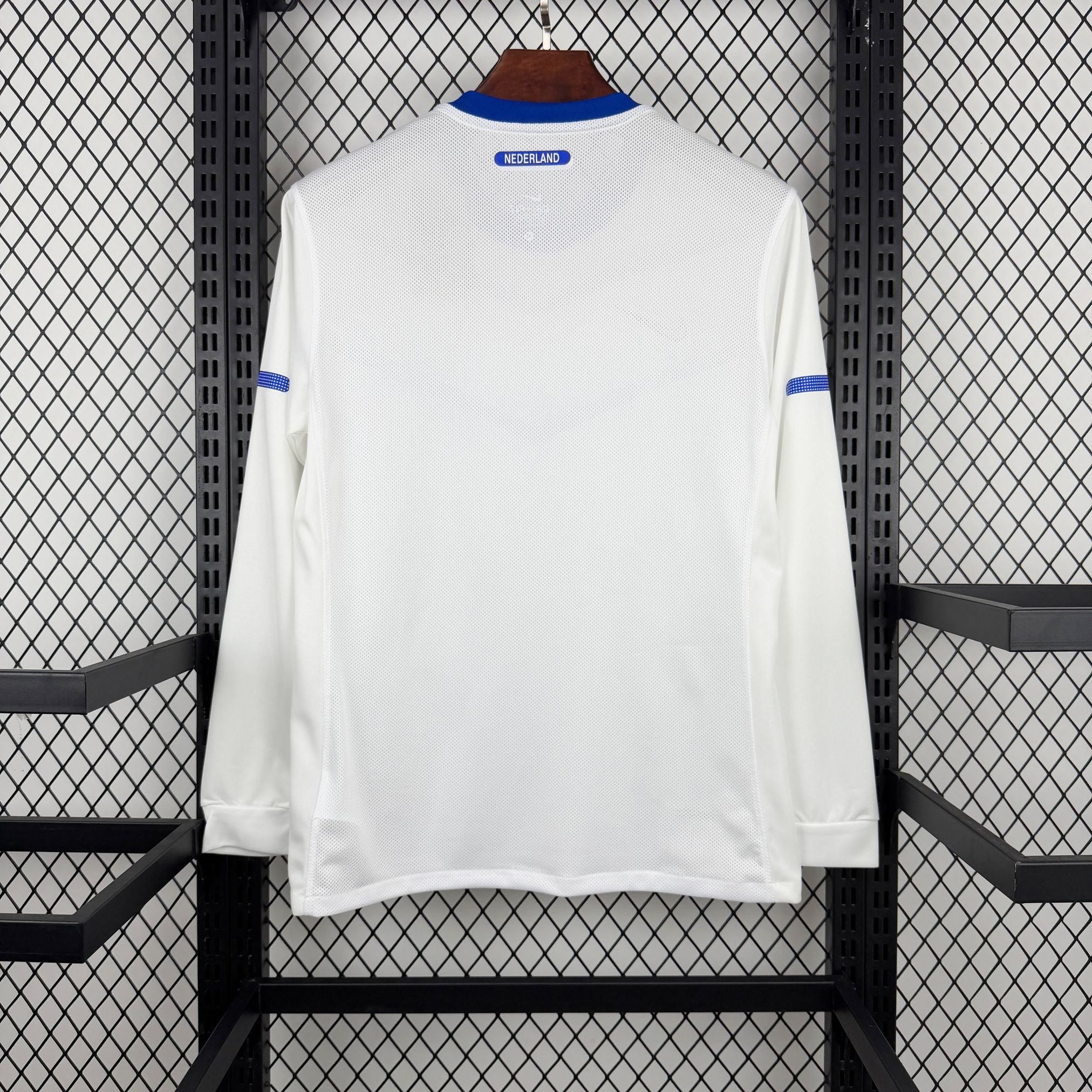 Retro Netherlands 2010 Away Long Sleeve Jersey