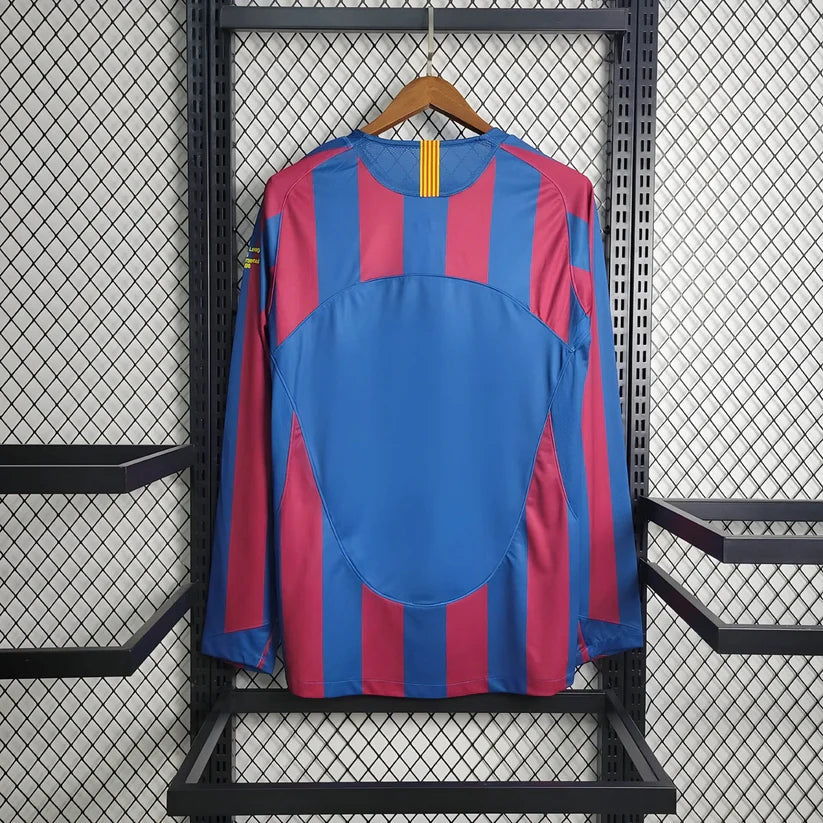 Barcelona 2005/06 Home Long Sleeve Jersey