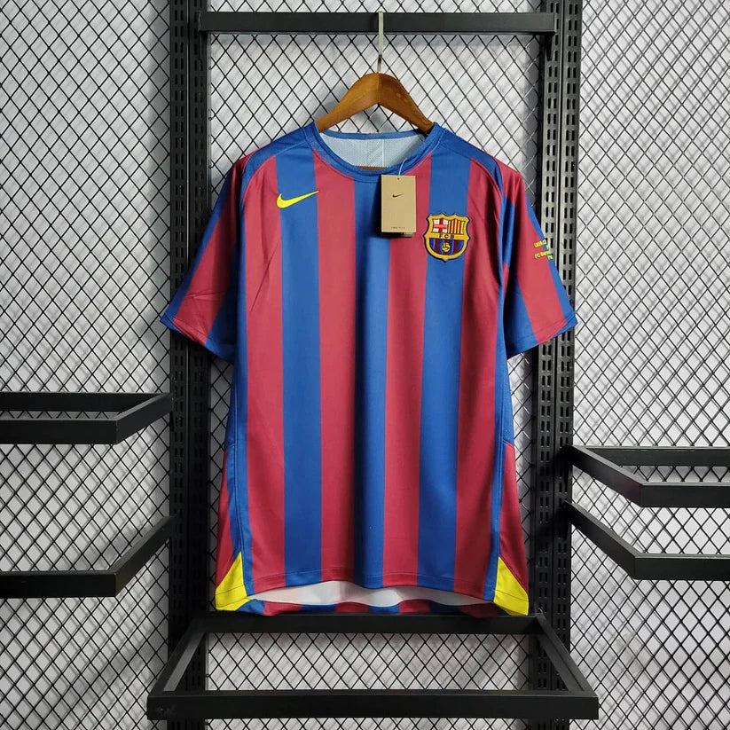 Mens Barcelona 2005/06 Home Jersey