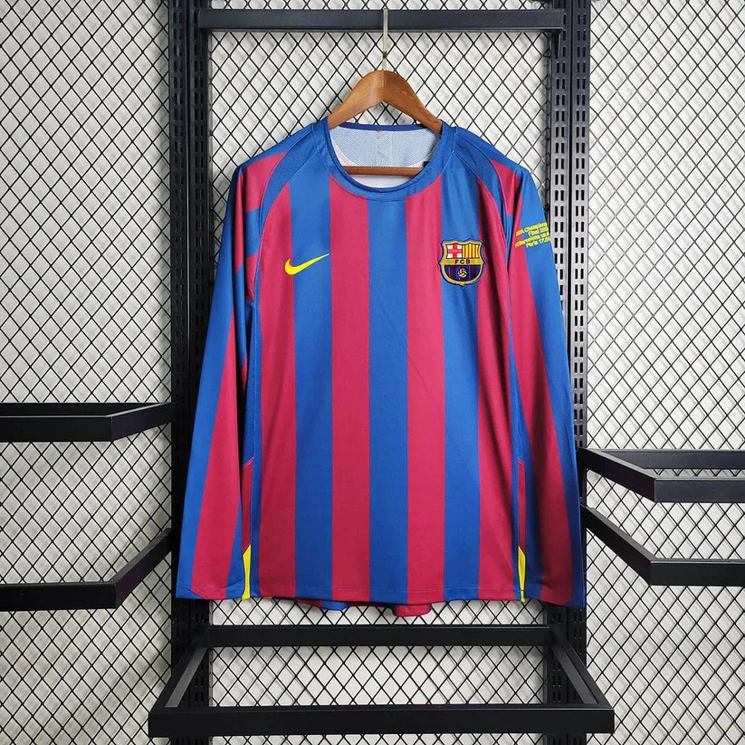 Barcelona 2005/06 Home Long Sleeve Jersey