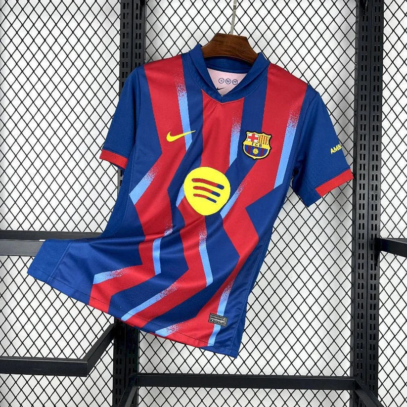 Mens Barcelona 2025/26 El Clasico Special Home Jersey
