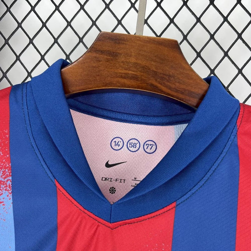 Mens Barcelona 2025/26 El Clasico Special Home Jersey