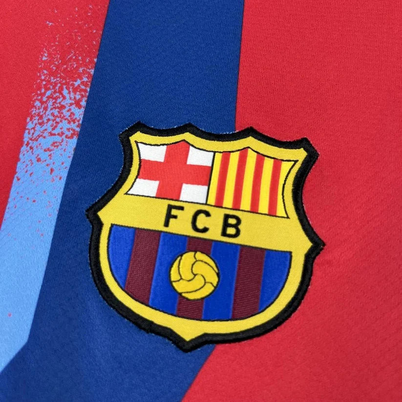 Mens Barcelona 2025/26 El Clasico Special Home Jersey