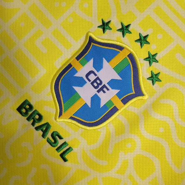 Brazil 2024 Home Retro Jersey