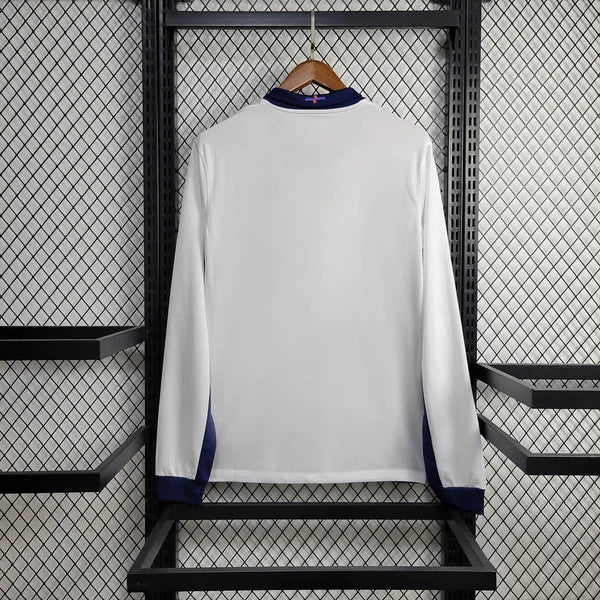 England 2024 Euro Home Long Sleeve Jersey
