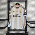 Real Madrid 2013/14 Long Sleeve Home Retro Jersey