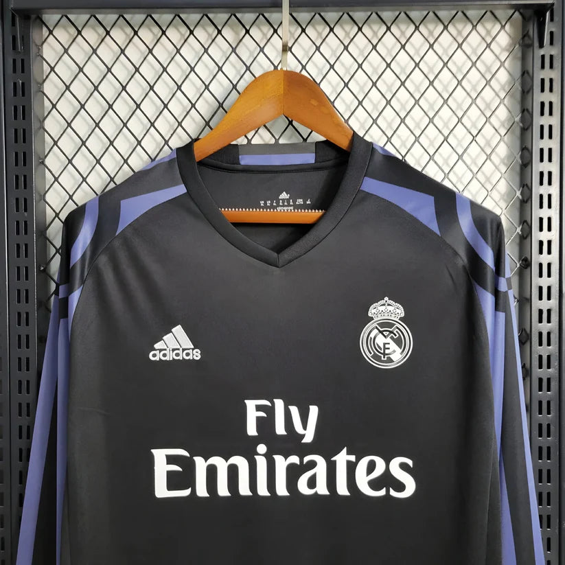 Real Madrid 2016/17 Third Long Sleeve Retro Jersey