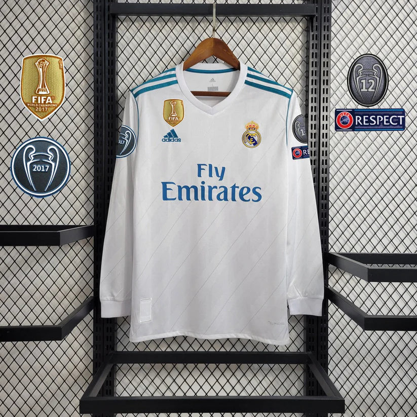 Real Madrid 2017/18 Home Retro Jersey