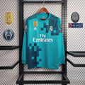 Real Madrid 2017/18 Long Sleeve Third Retro Jersey